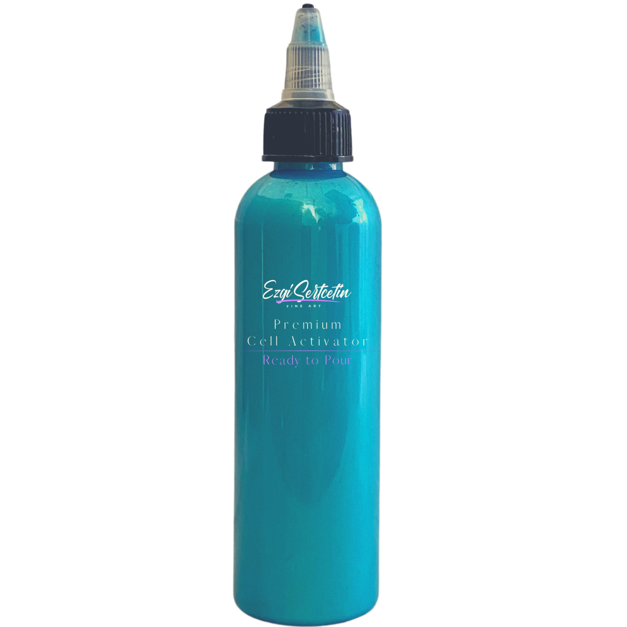 Premium Cell Activator | Ready to Pour | Create Perfect and Unique Cells in your Painting Works | 4oz by Volume | by Ezgi Sertcetin